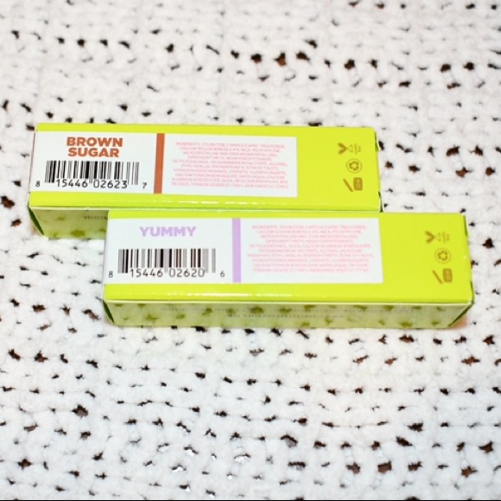 Jeffree Star Lip Ammo: shades yummy & brown sugar